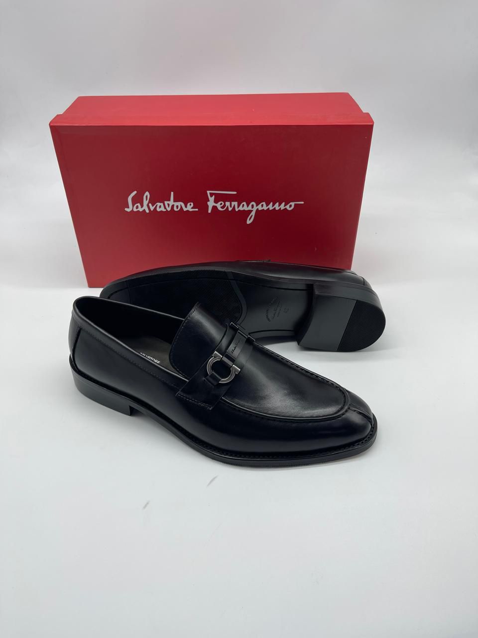 Salvatore Ferragamo Loafers "Leather Black"