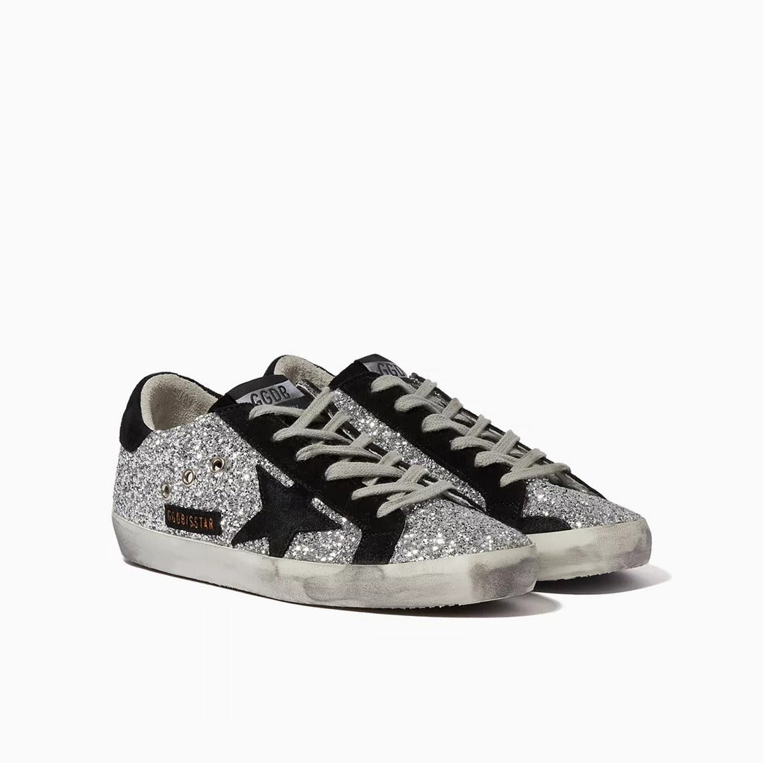 Golden Goose Superstar "Silver Glitter"