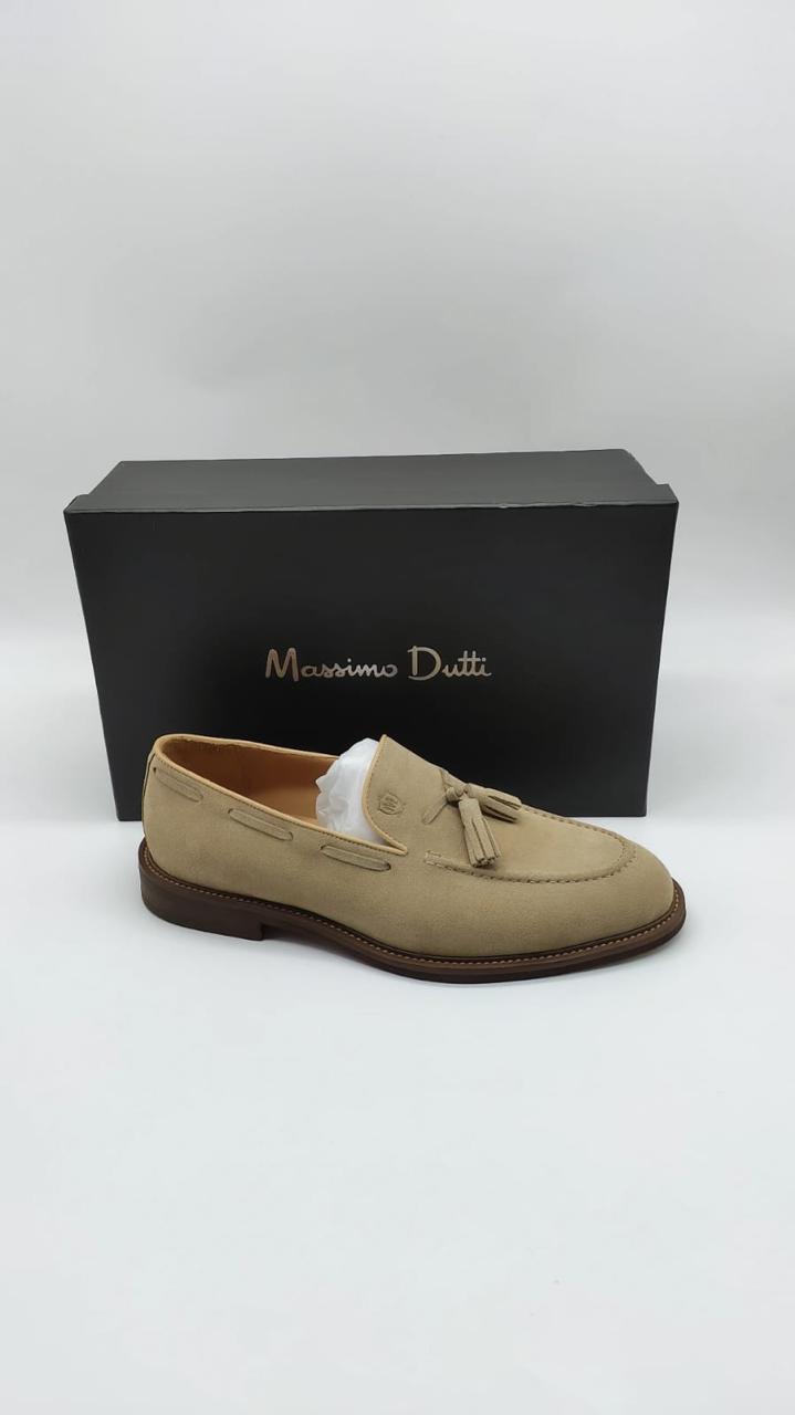 Massimo Dutti "Loafers Beige"