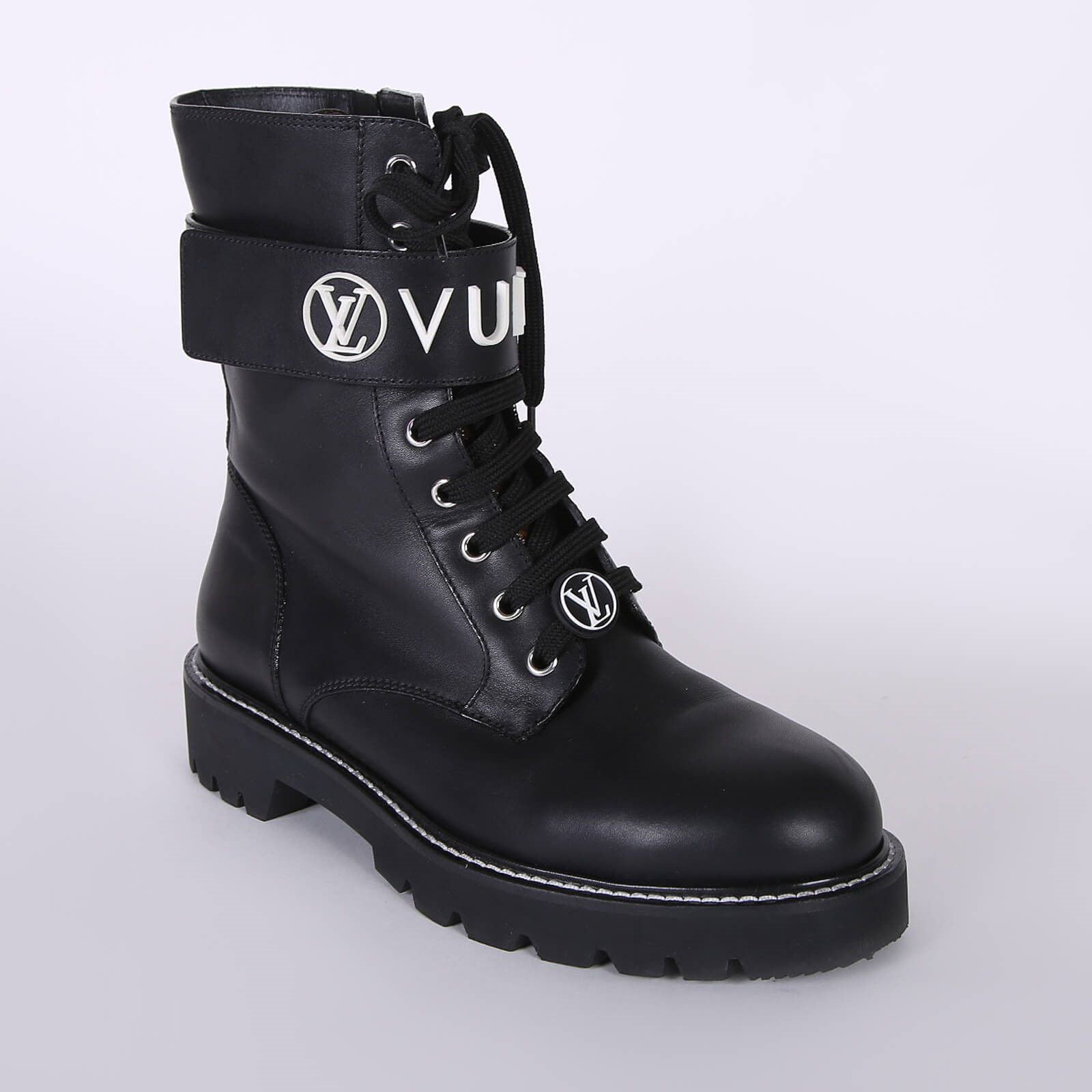 Louis Vuitton Territory Flat Ranger Boots "Black"