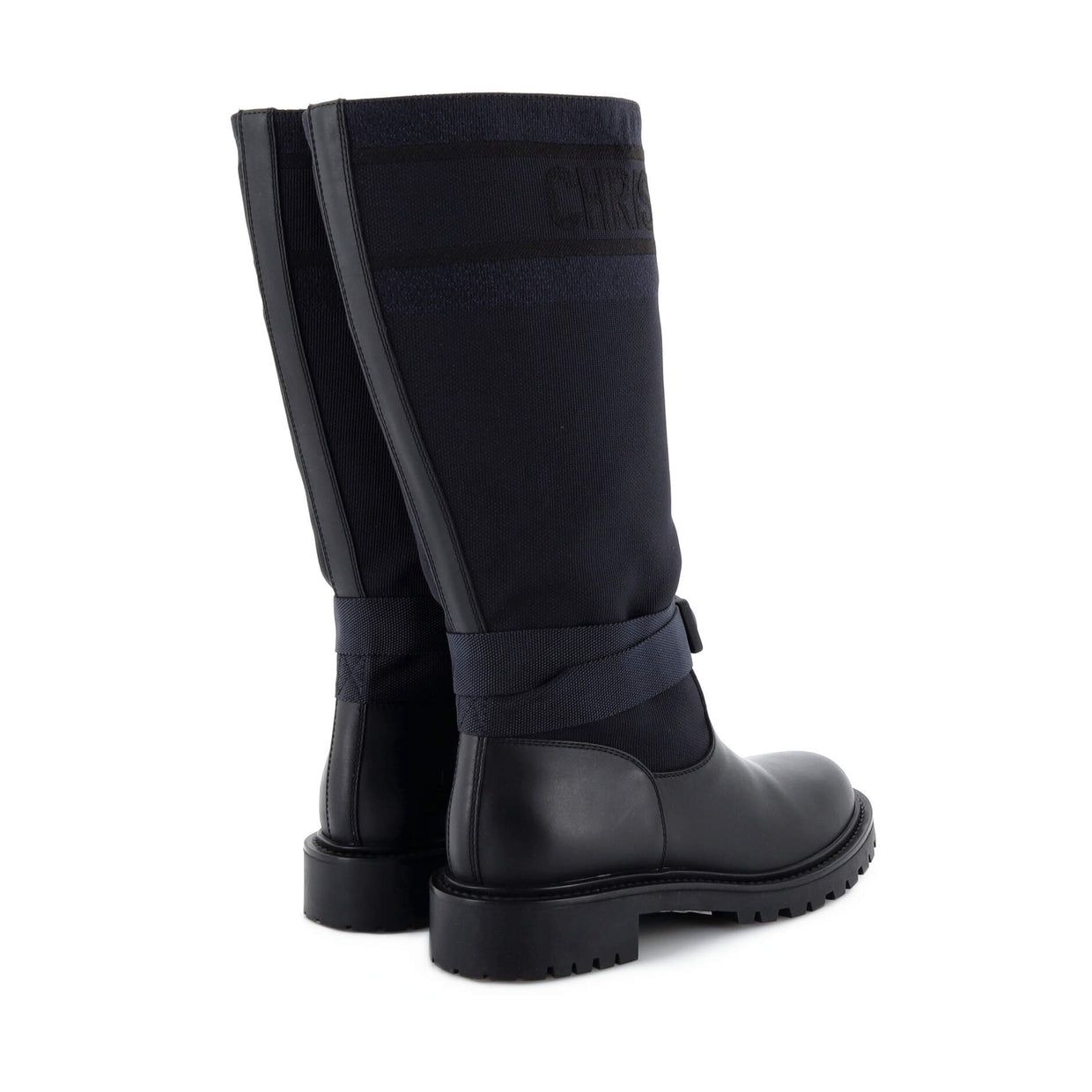 Christian Dior D-Major Mid-Calf "Black"