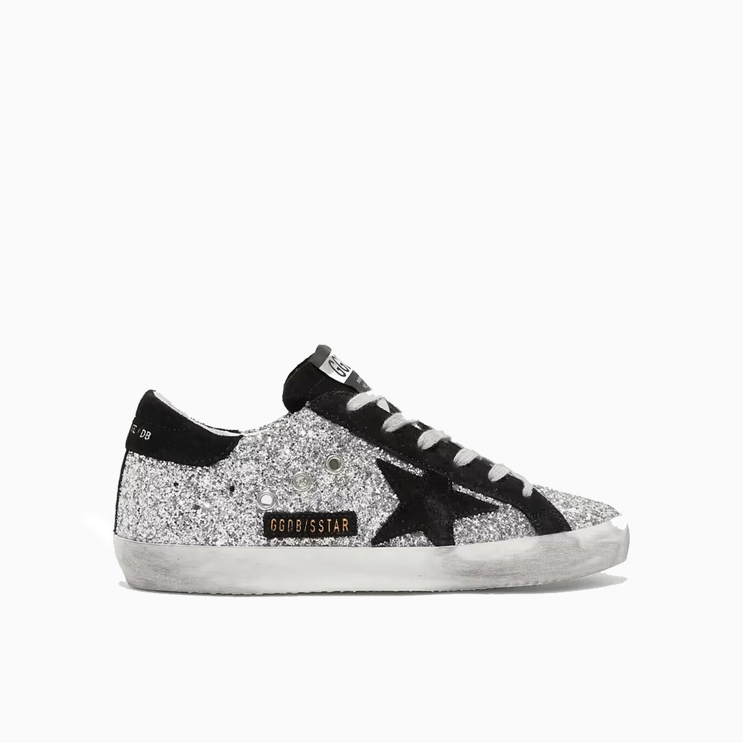 Golden Goose Superstar "Silver Glitter"