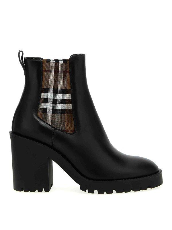 Burberry Leather Chelsea Boots "Black"