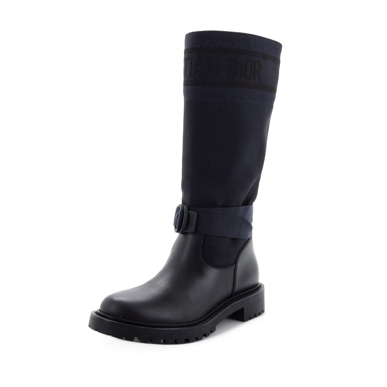 Christian Dior D-Major Mid-Calf "Black"