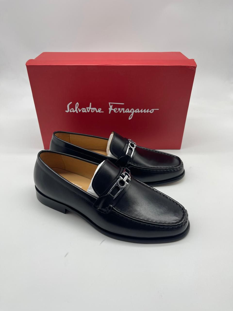 Salvatore Ferragamo Loafers "Leather Black"