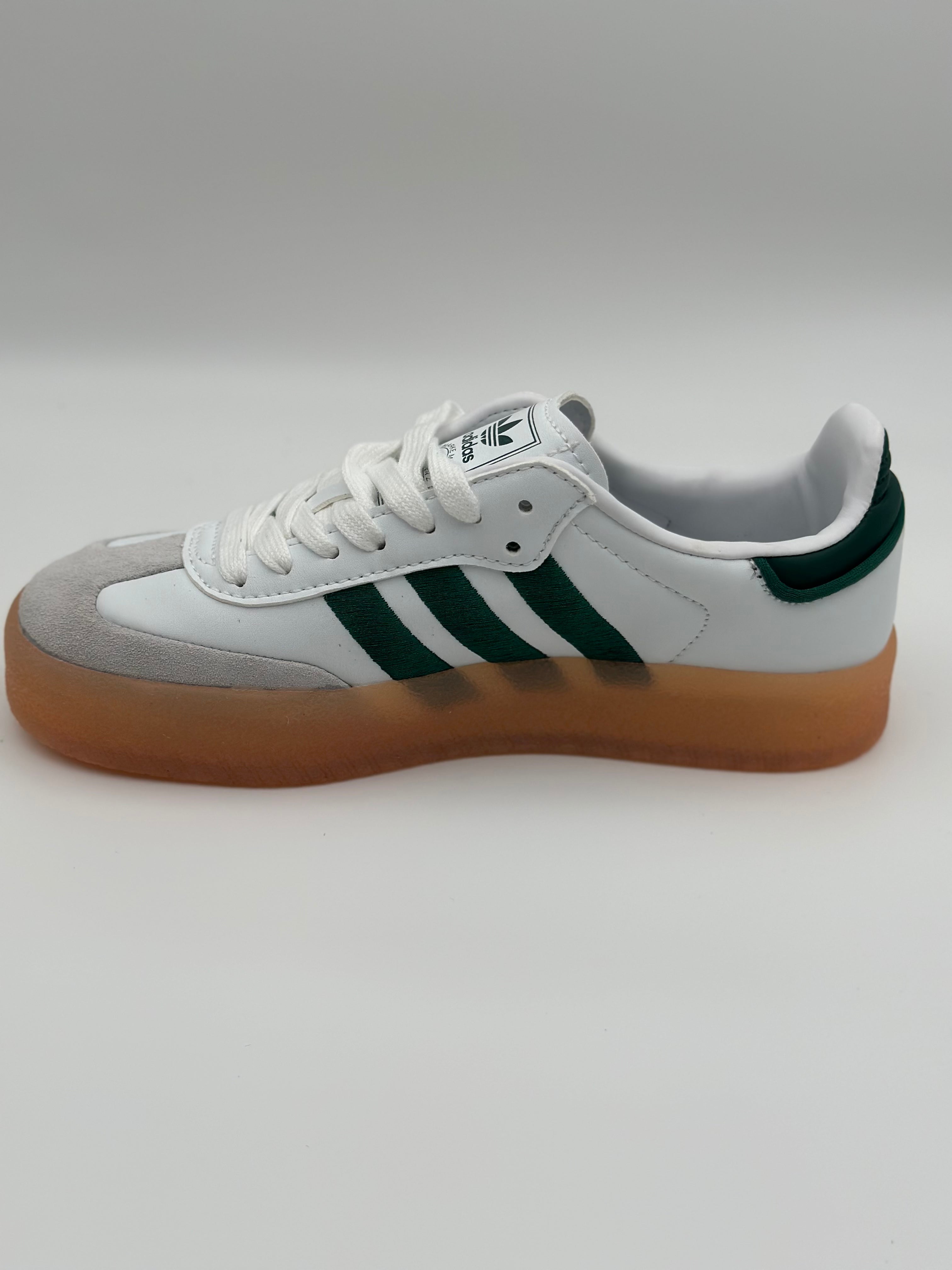 Adidas Samba "White/Green"