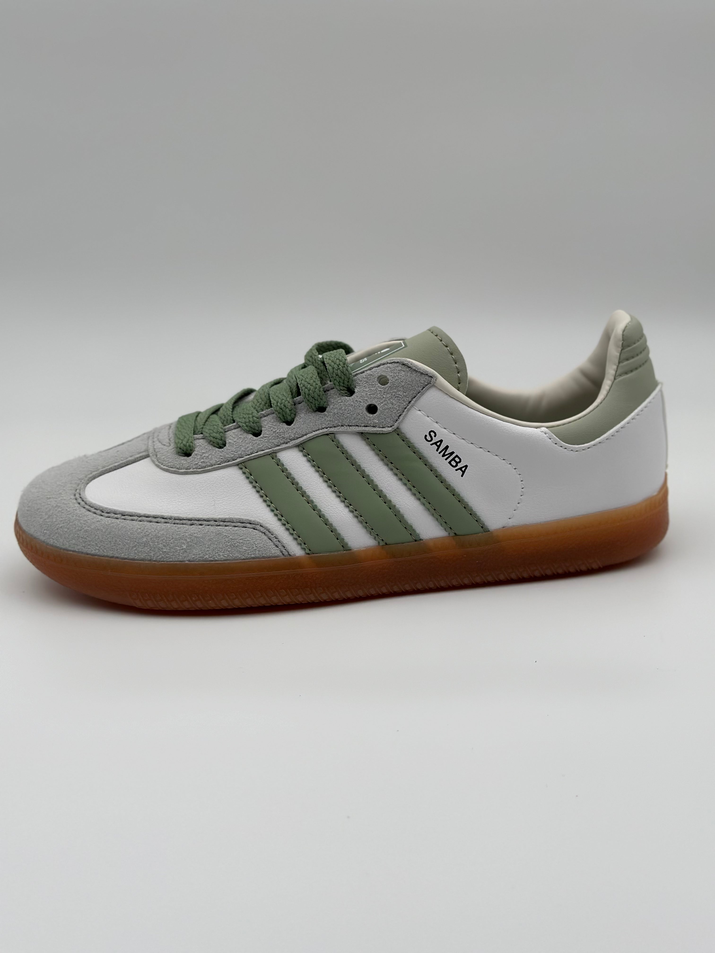 Adidas Samba OG "Silver Green"