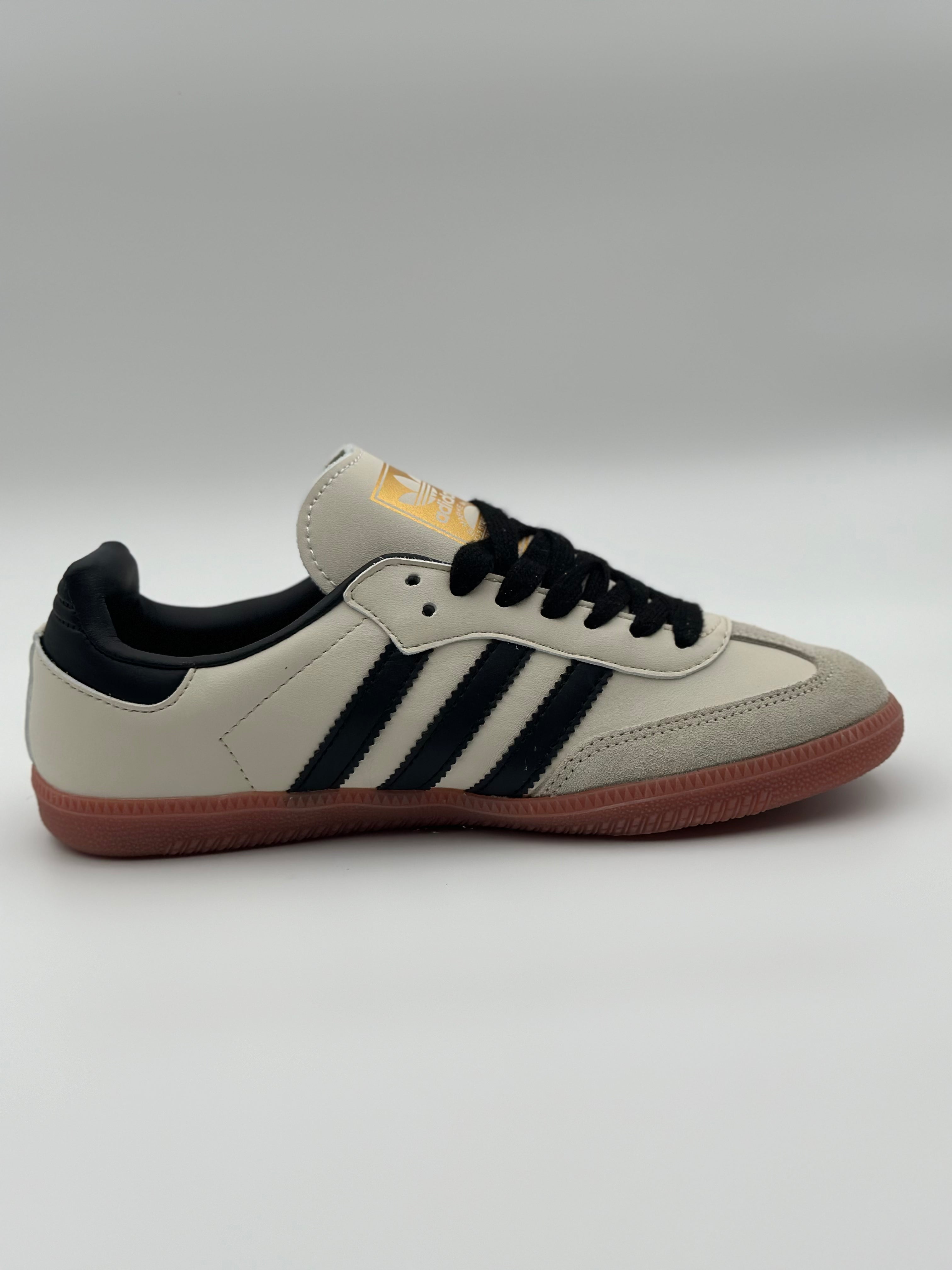 Adidas Samba OG "Cream White/Black/Sand strata"