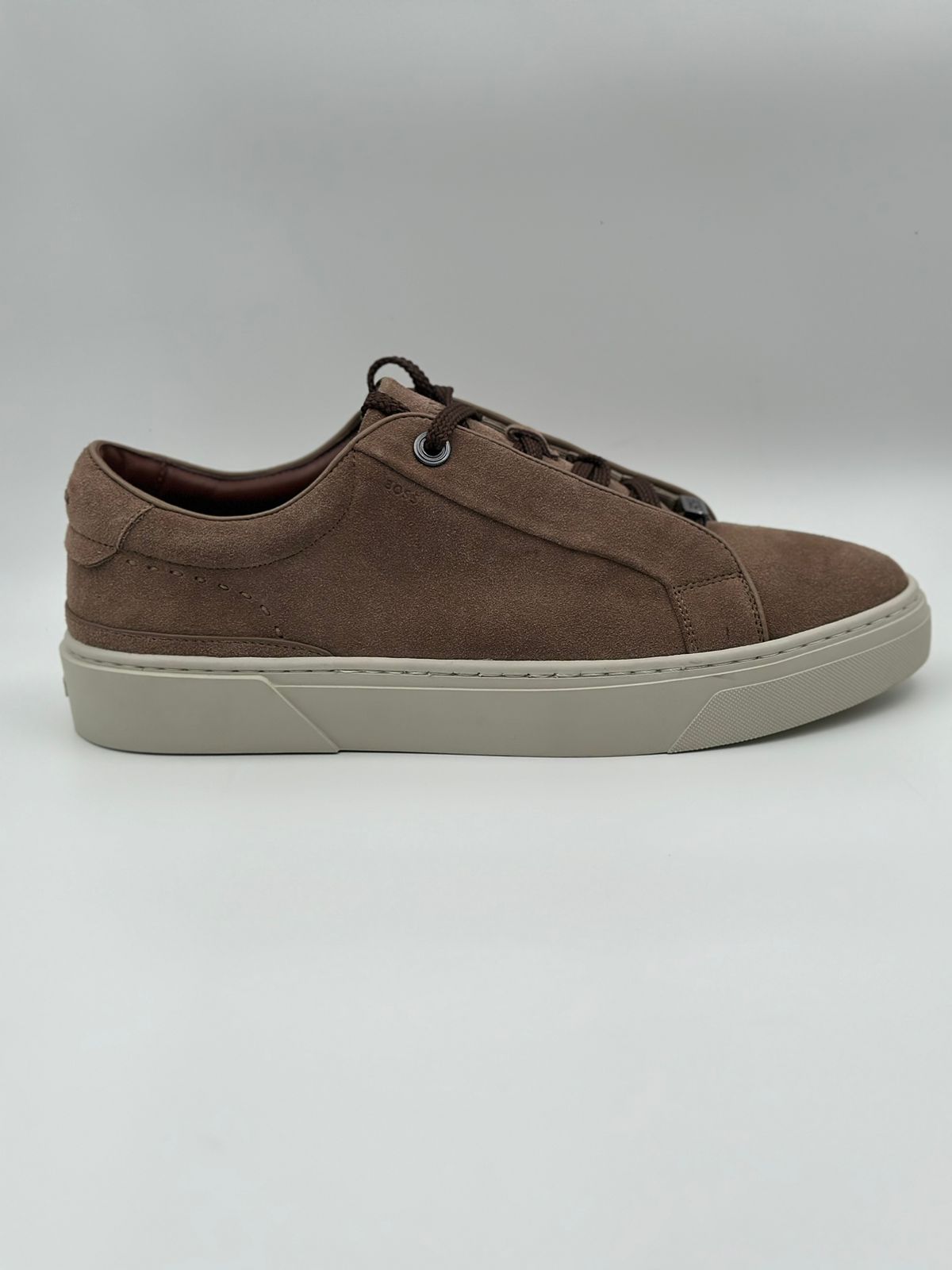 Boss Gary Grained - Leather Trainers "Beige"