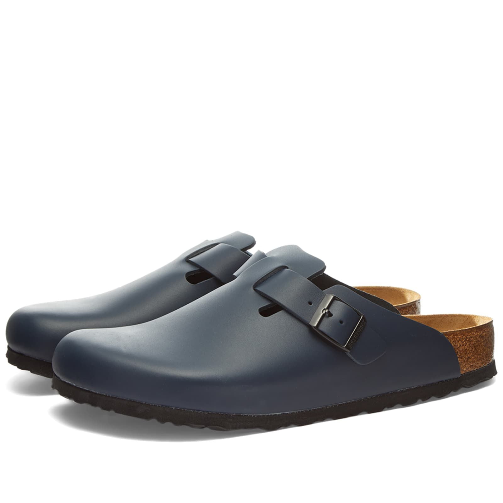 Birkenstock Boston "Blue Smooth"