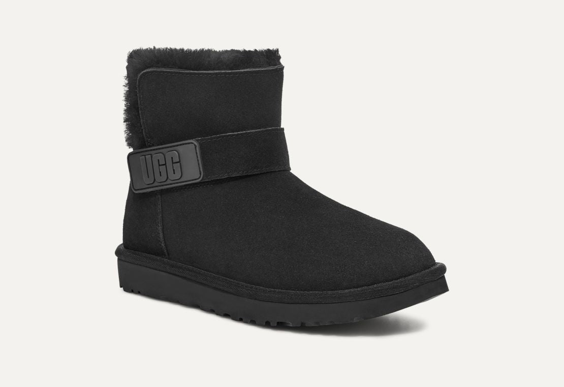 UGG Mini Bailey Logo Strap "Black"