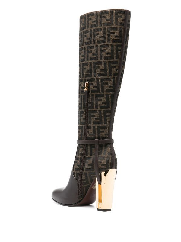 Fendi Delfina Monogram Knee