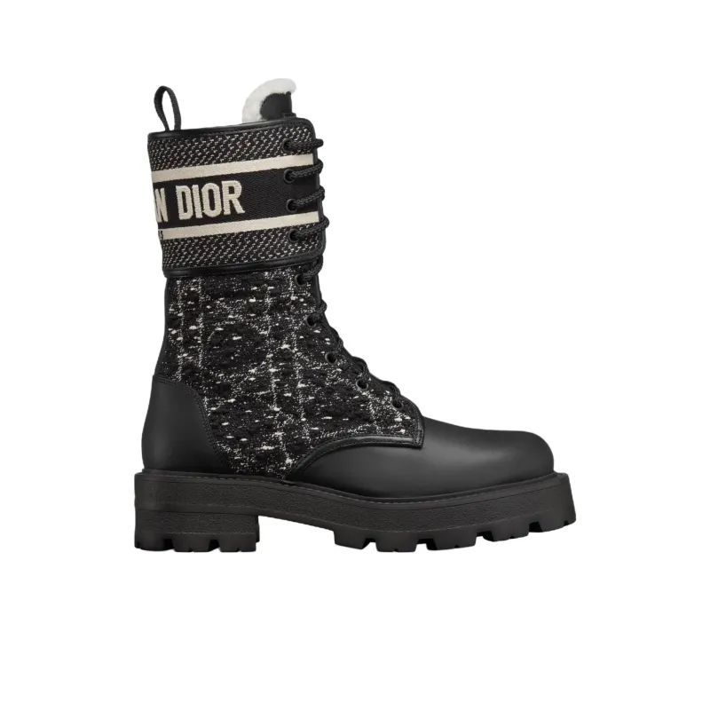 Dior D-Major Ankle Boots "Black"