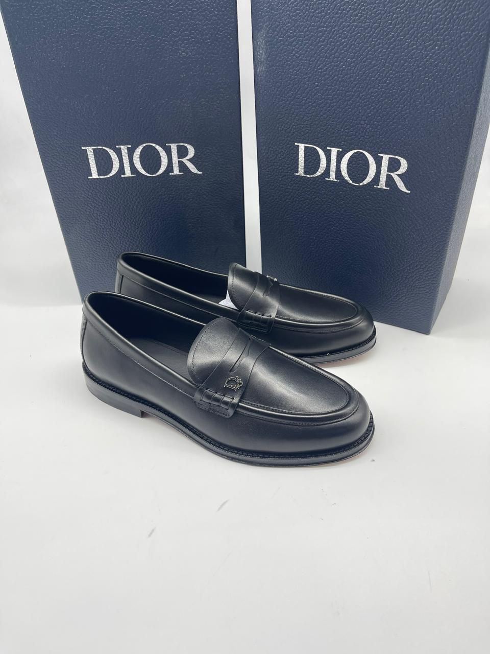 Dior "Leather Loafers Black"