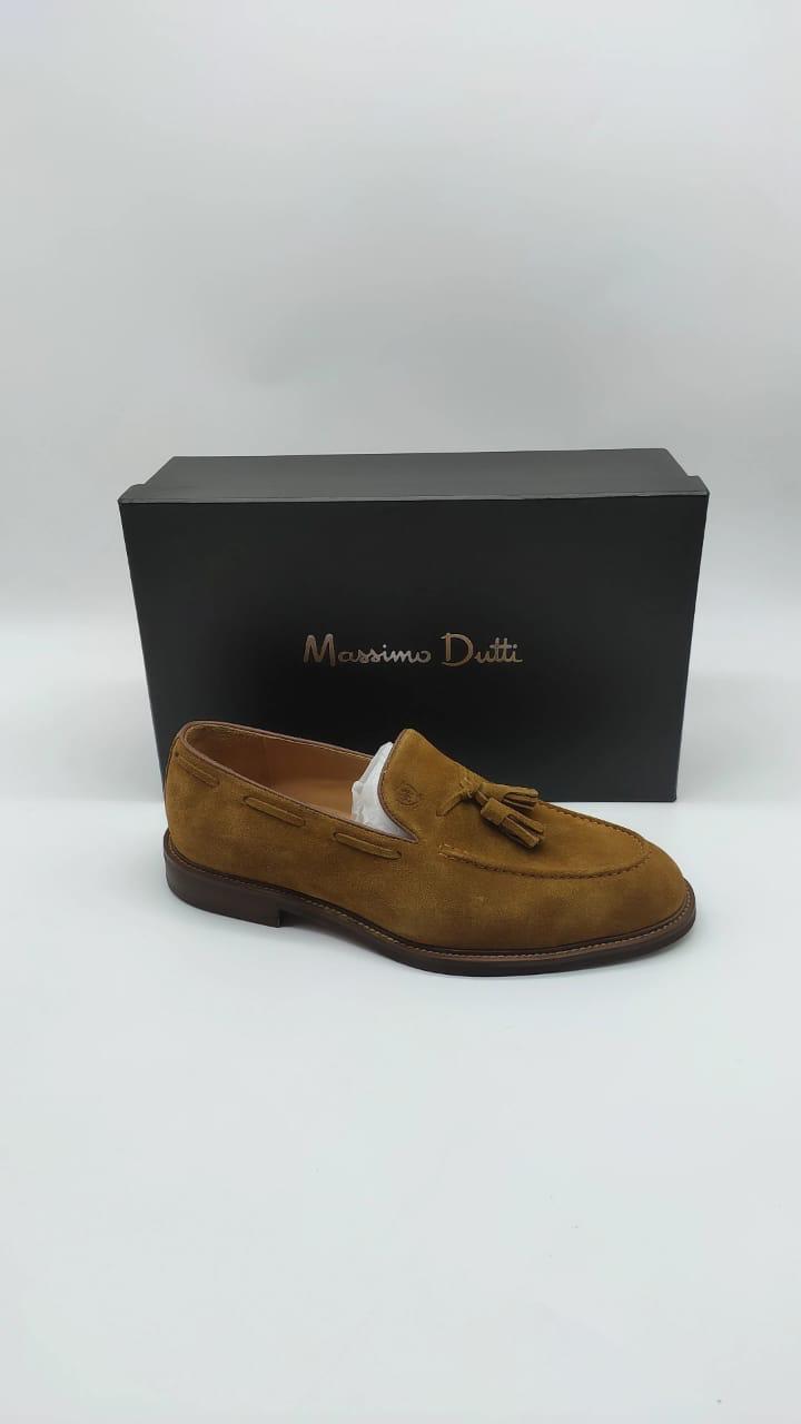 Massimo Dutti "Loafers Caramel"