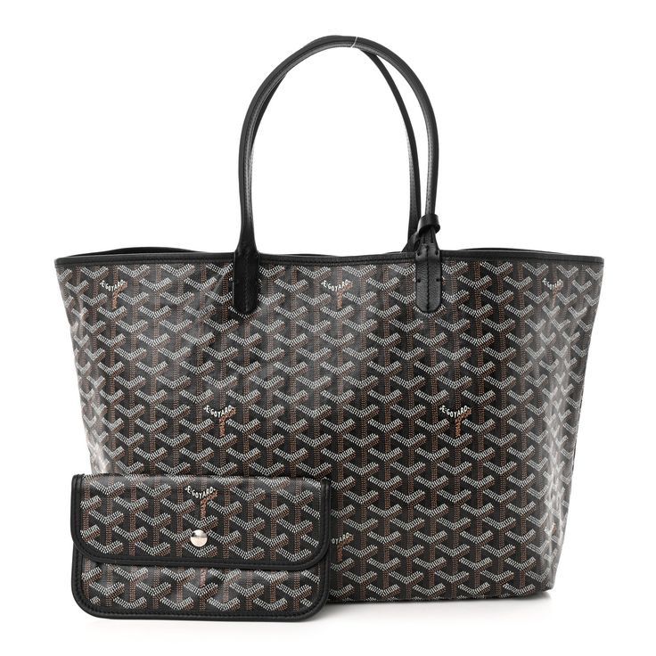 GOYARD Nero Goyardine Saint Louis PM " Black "